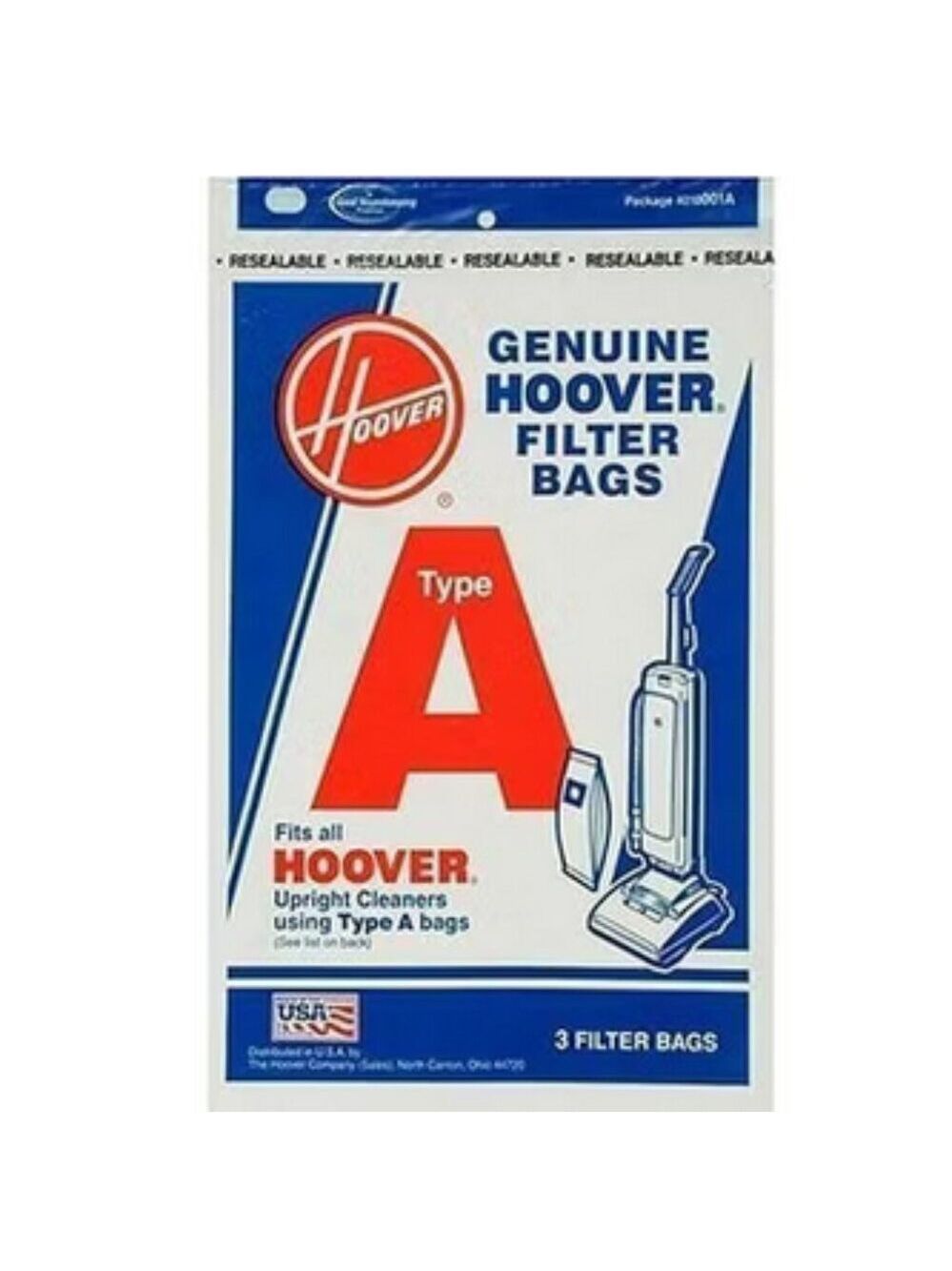 Hoover 4010001A Type A Vacuum Bags